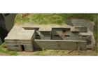 Foto maquette bunker tedesco, 1916