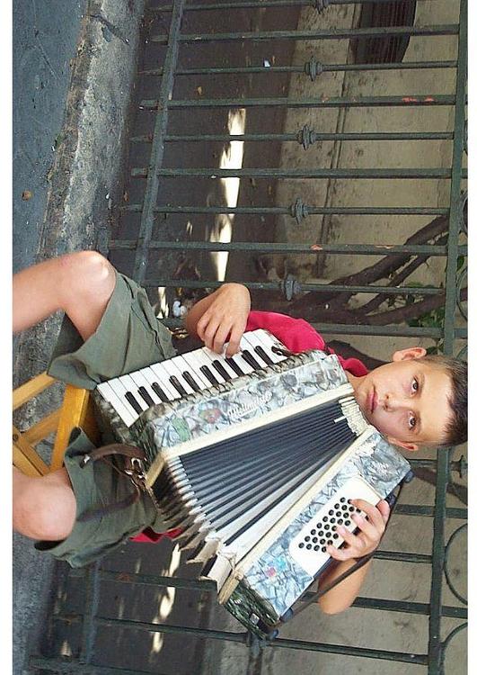 musicista di strada Istanbul