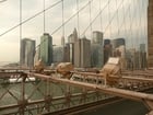 New York  - Ponte di Brooklyn e Ponte di Manhattan