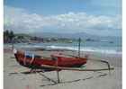 fotografia piccola barca da pescatore, Indonesia