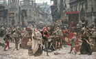 fotografia Pillage of Visby da King Valdemar "Atterdag" of Denmark 1361