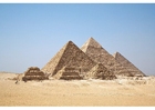 Foto piramidi a Ghiza