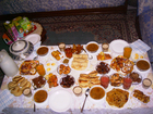 Foto pranzo tradizionale ramadan