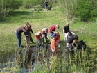 Foto ricerca nel lago