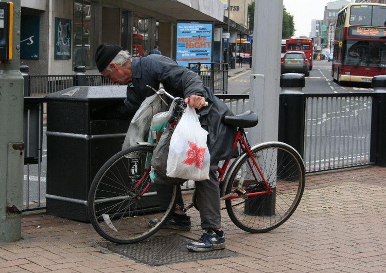 Foto senzatetto a Hull (GB)