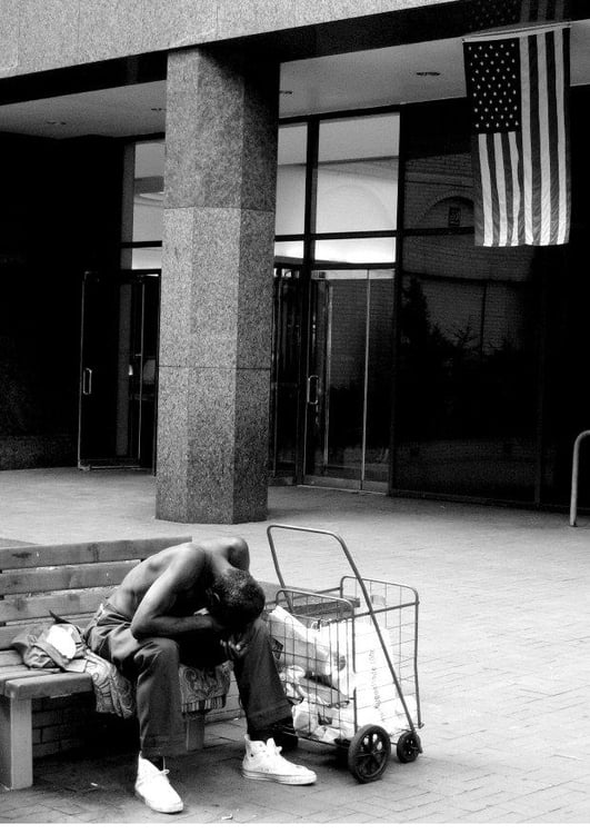 Foto senzatetto