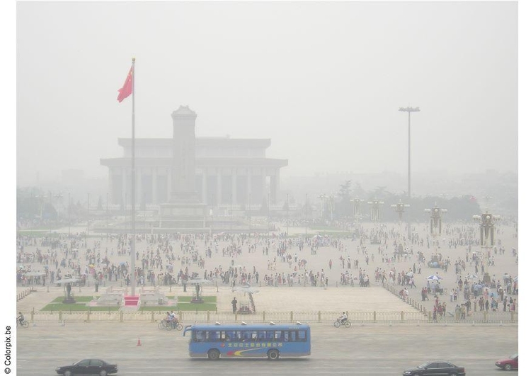 Foto smog a Pechino