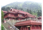 Foto tempio su monte emei