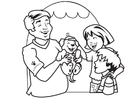 Disegno da colorare veterinario