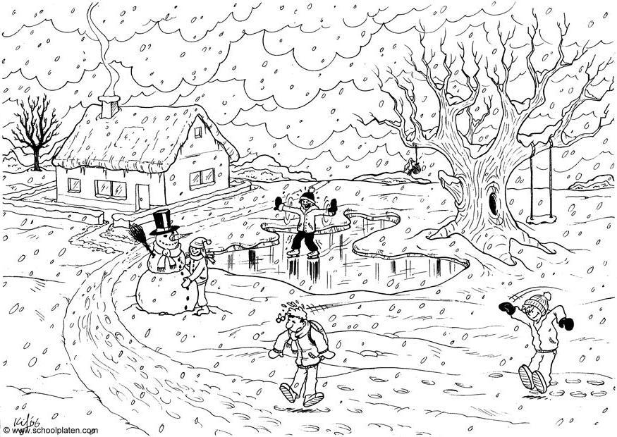 01-inverno Disegno da colorare 01-inverno