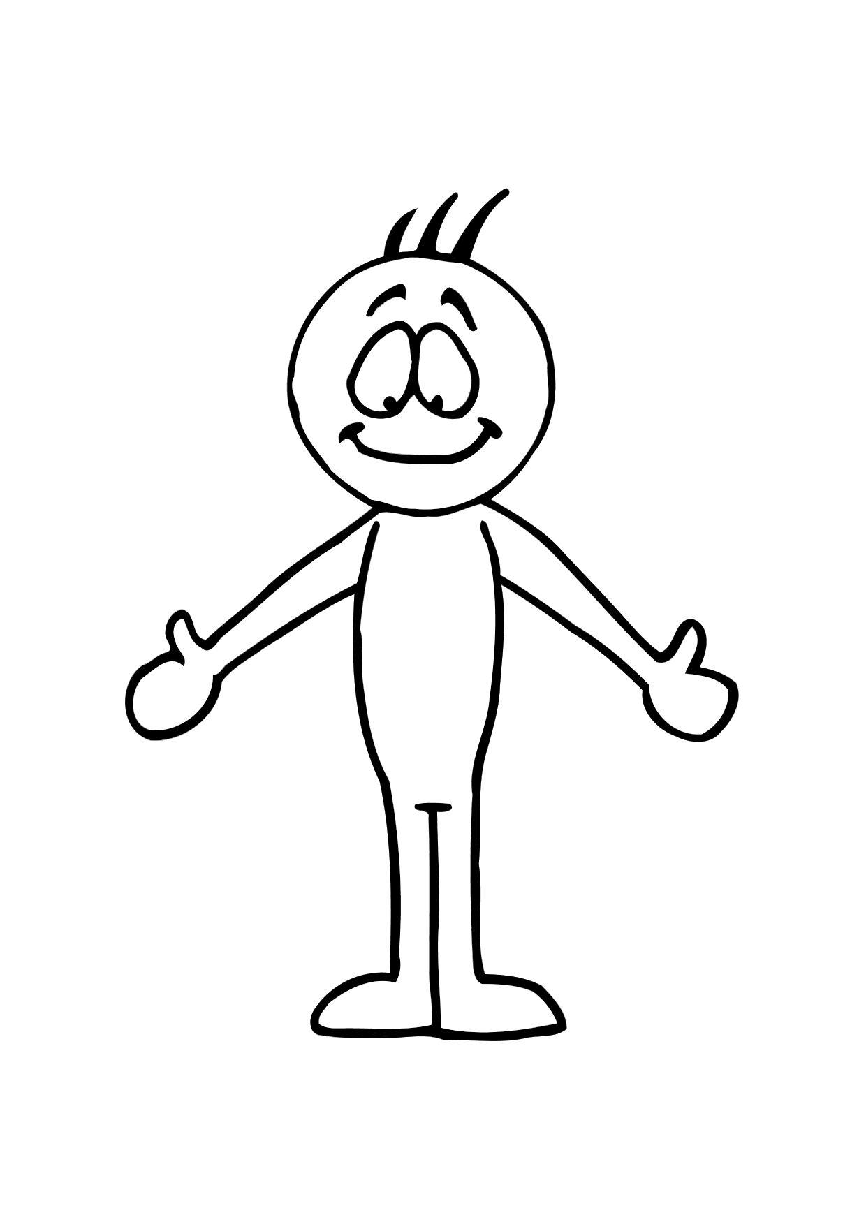 04b. magro Disegno da colorare 04b. magro