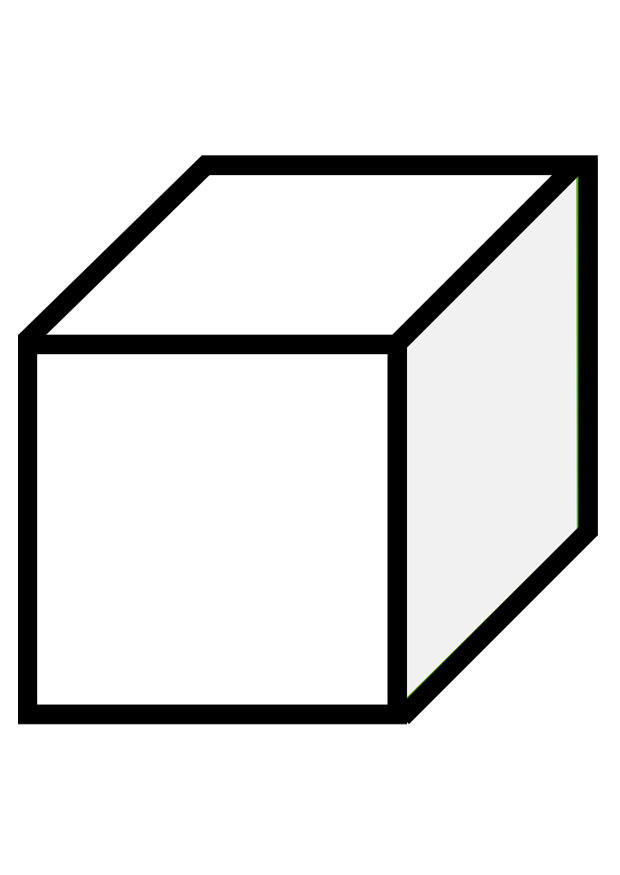 1 cm3 Disegno da colorare 1 cm3