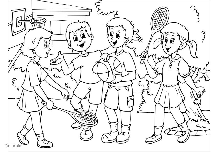 a01-amicizia Disegno da colorare a01-amicizia