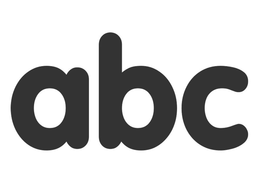 abc Disegno da colorare abc