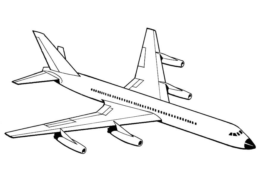 aereo Disegno da colorare aereo