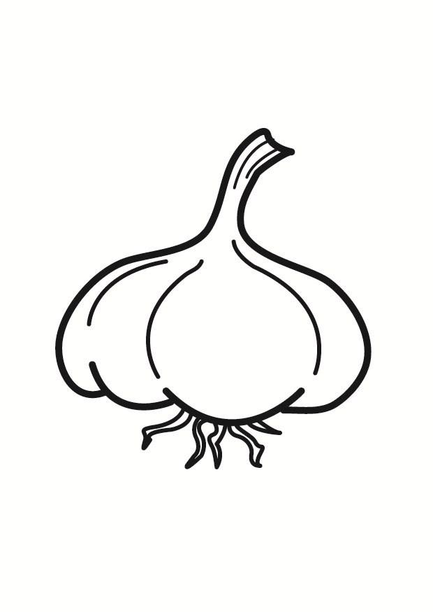 aglio Disegno da colorare aglio