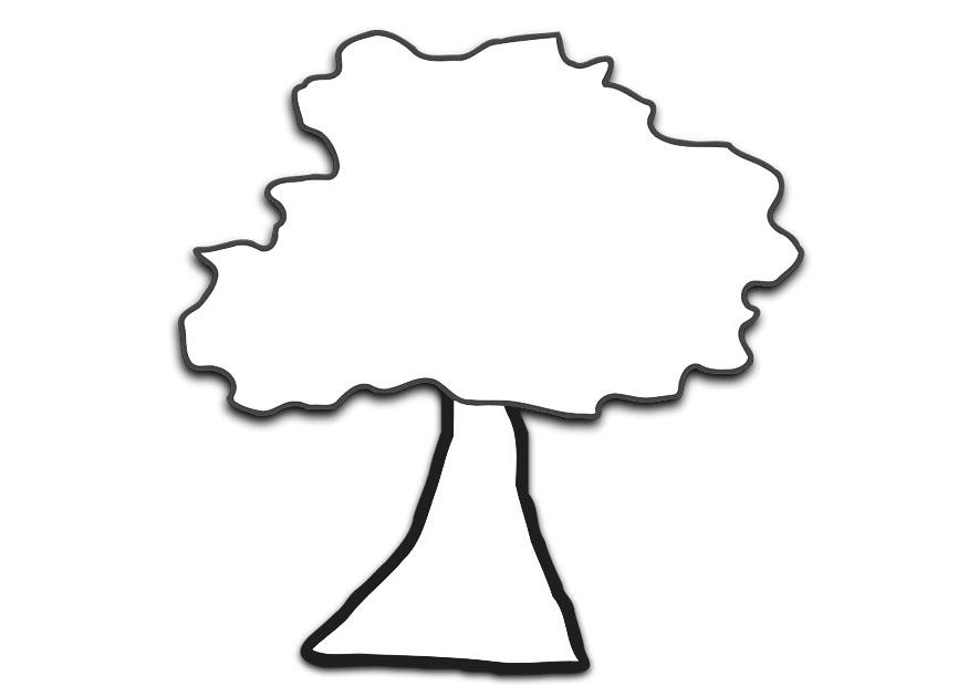 albero Disegno da colorare albero