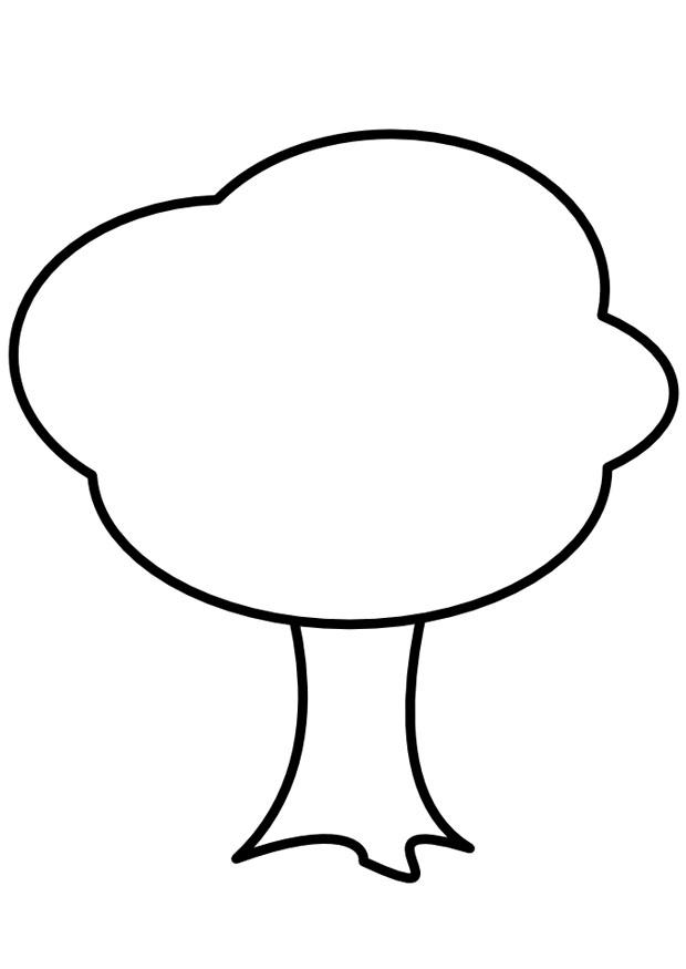 albero Disegno da colorare albero