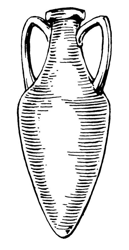 Disegno da colorare amfora