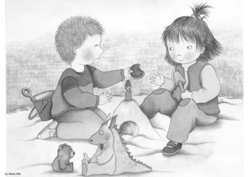 amici Disegno da colorare amici