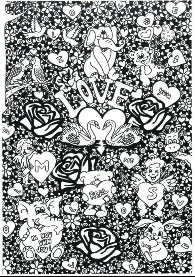 amore Disegno da colorare amore