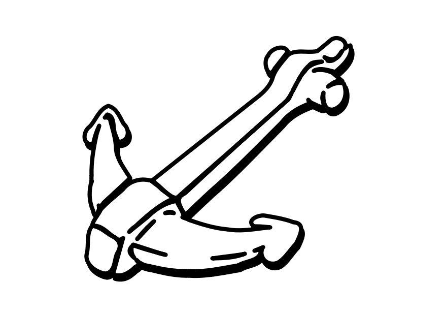 ancora Disegno da colorare ancora