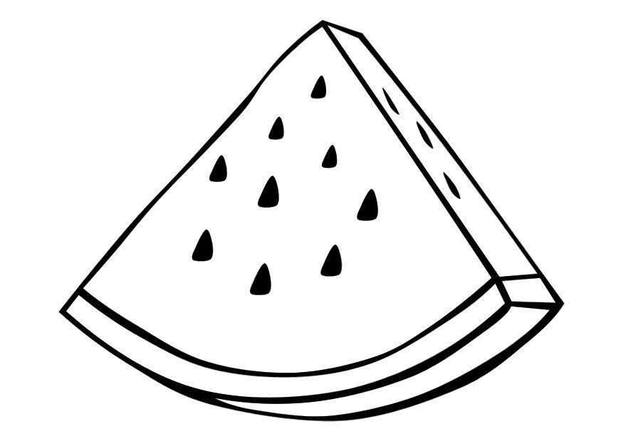 anguria Disegno da colorare anguria