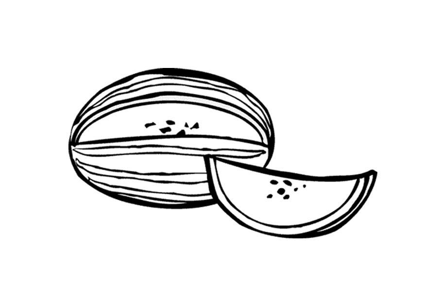 anguria Disegno da colorare anguria