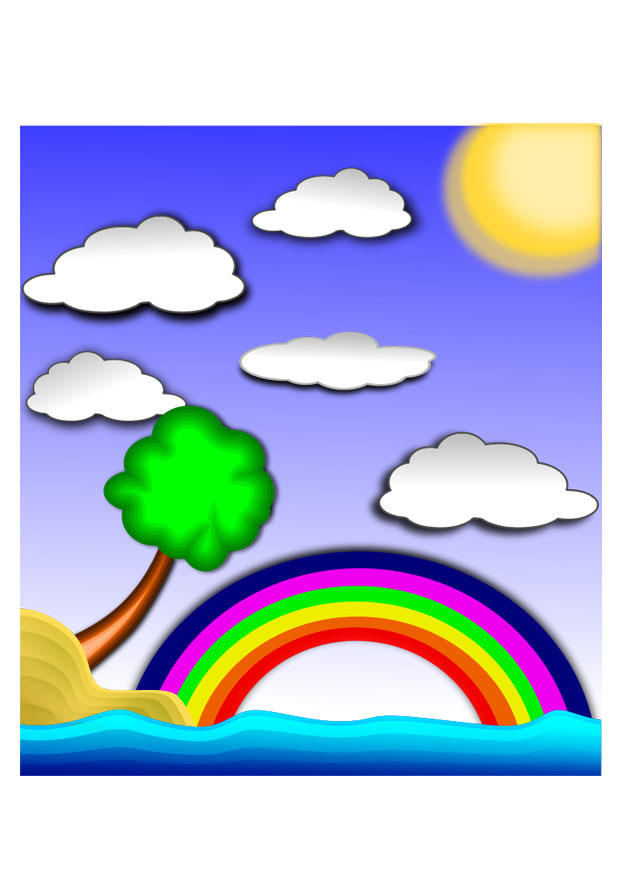 arcobaleno - paesaggio immagine arcobaleno - paesaggio