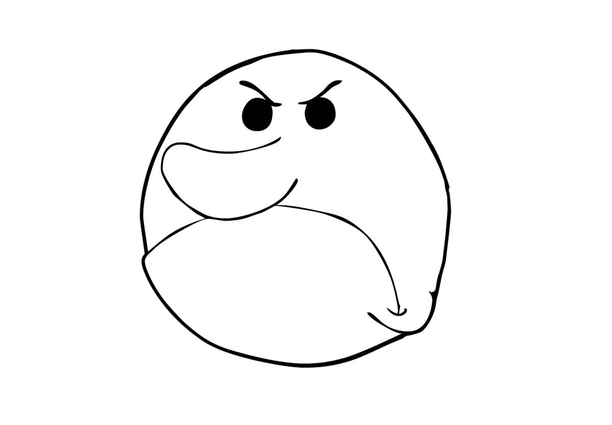 arrabbiato Disegno da colorare arrabbiato