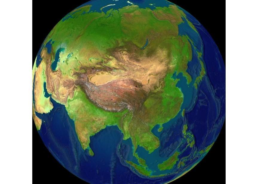 asia - geografica Foto asia - geografica