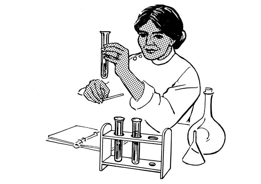 assistente di laboratorio Disegno da colorare assistente di laboratorio