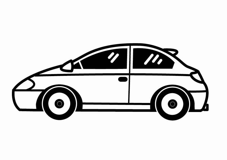 auto Disegno da colorare auto