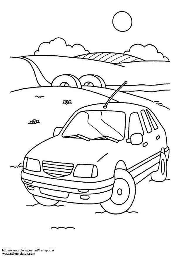 auto Disegno da colorare auto