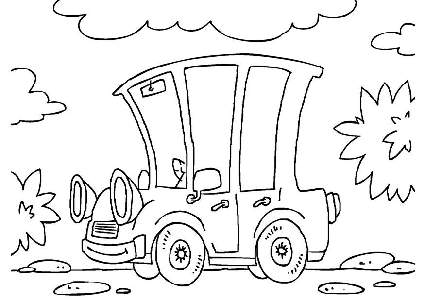 auto depoca Disegno da colorare auto depoca