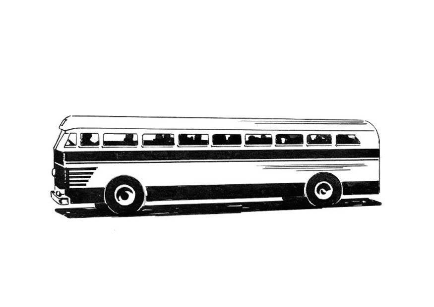 autobus Disegno da colorare autobus