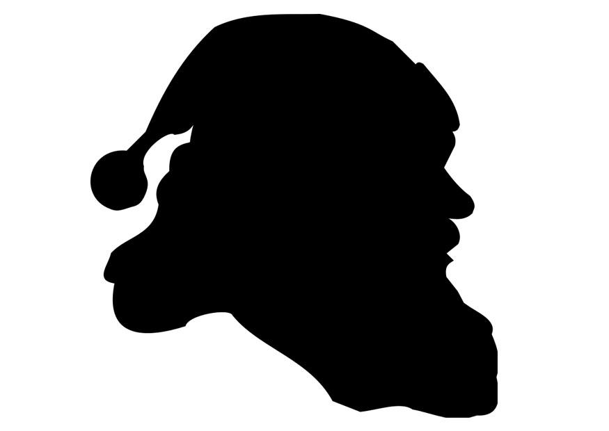 babbo natale Disegno da colorare babbo natale