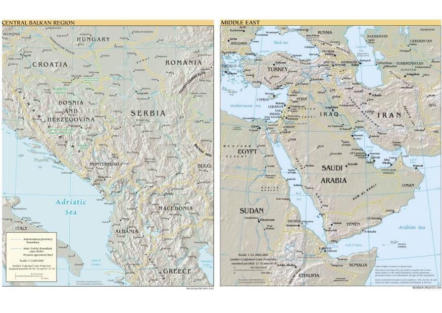 balcani e medio oriente immagine balcani e medio oriente
