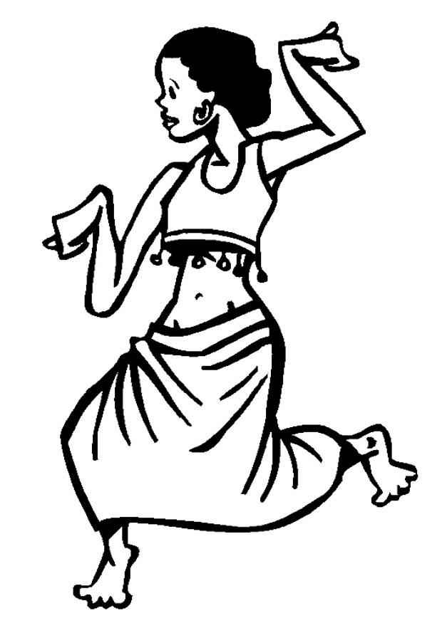 ballerino Disegno da colorare ballerino