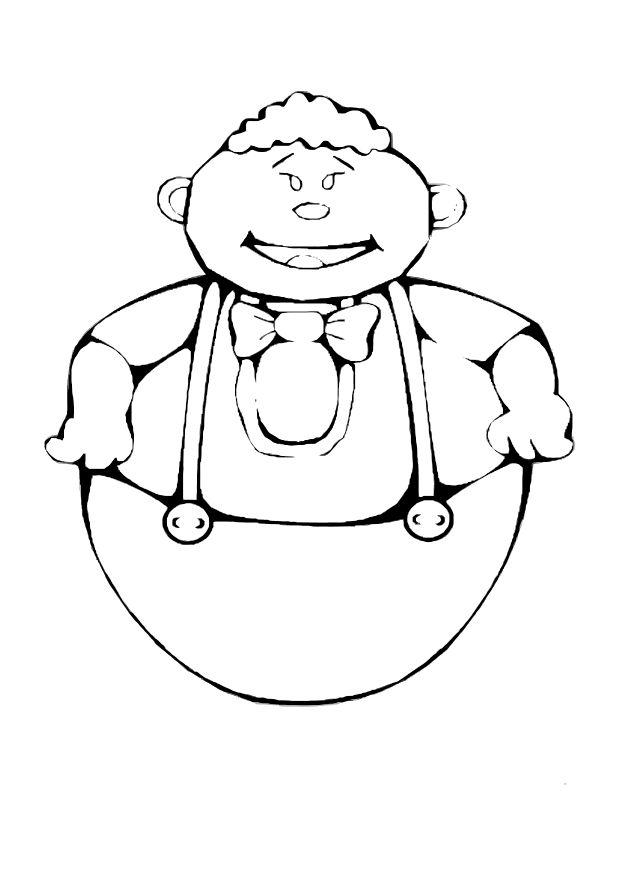 bambola Disegno da colorare bambola