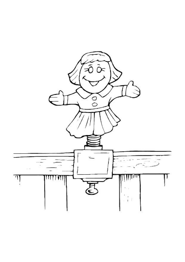 bambola Disegno da colorare bambola