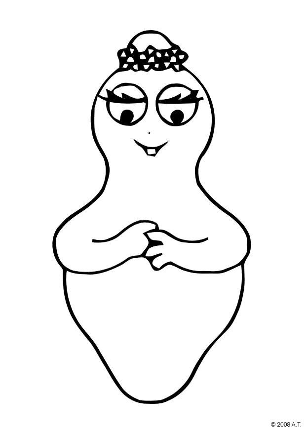 barbabella Disegno da colorare barbabella