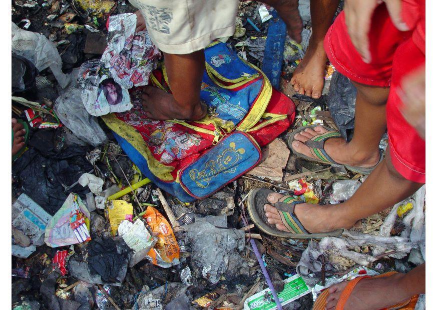 barraccopoli a giacarta Foto barraccopoli a giacarta