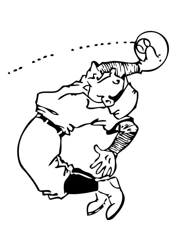 baseball Disegno da colorare baseball