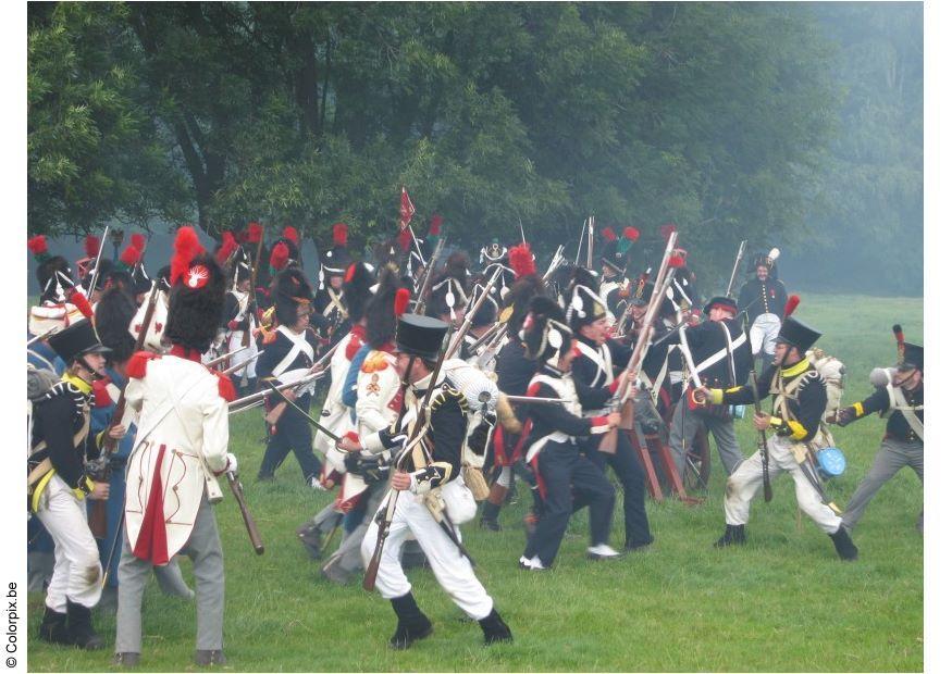 Foto battaglia di waterloo