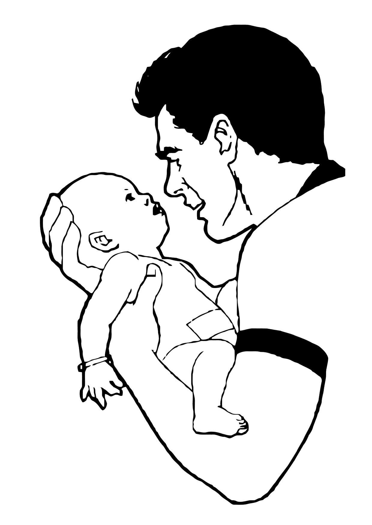 bA©bA© Disegno da colorare bA©bA©