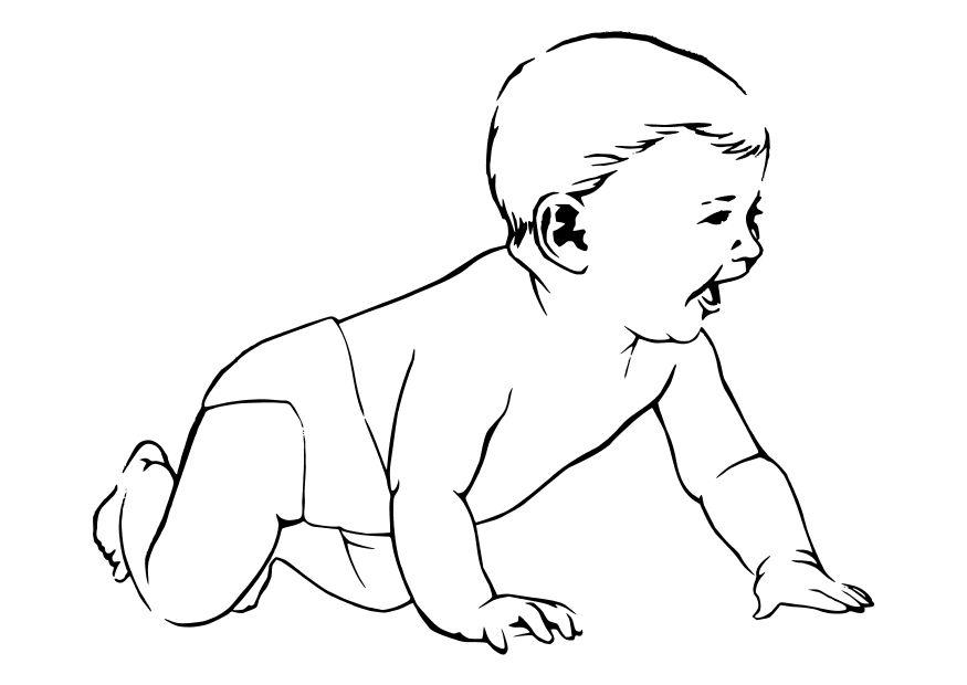 bA©bA© Disegno da colorare bA©bA©