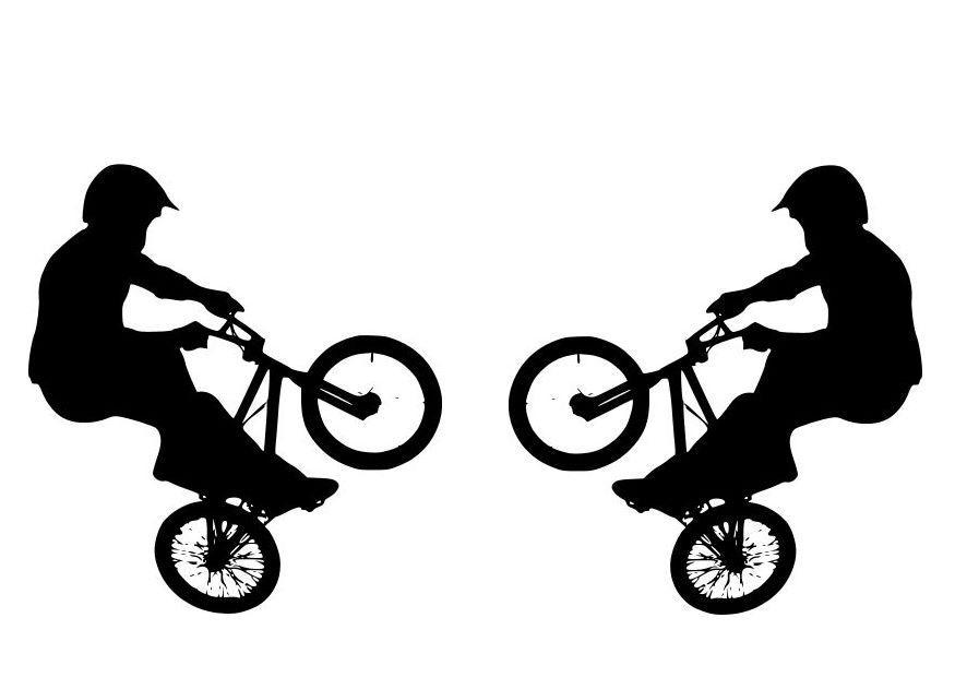 bmx Disegno da colorare bmx