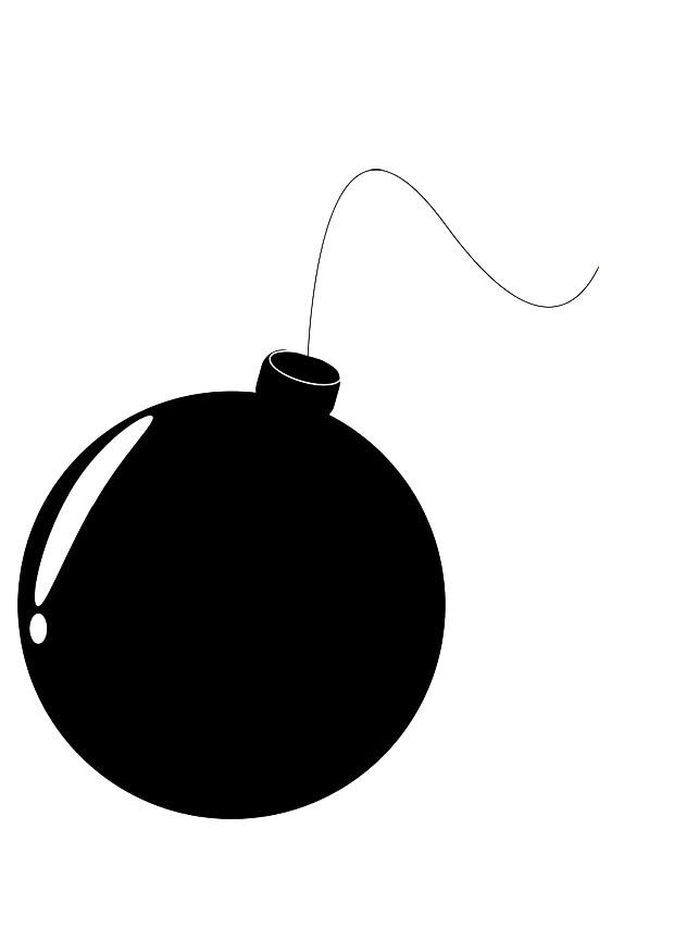 bomba Disegno da colorare bomba
