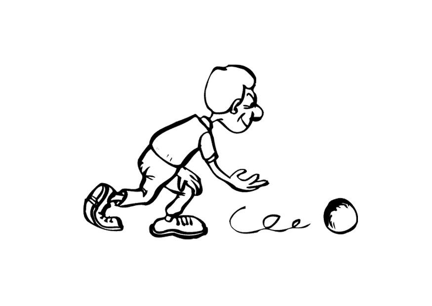 bowling Disegno da colorare bowling